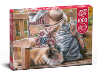 Obrázek z Puzzle CHERRY Sit a Spell 1000 dílků 